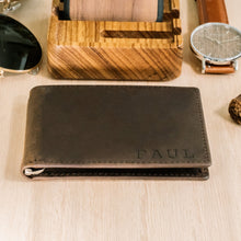 Load image into Gallery viewer, Money Clip-Brown