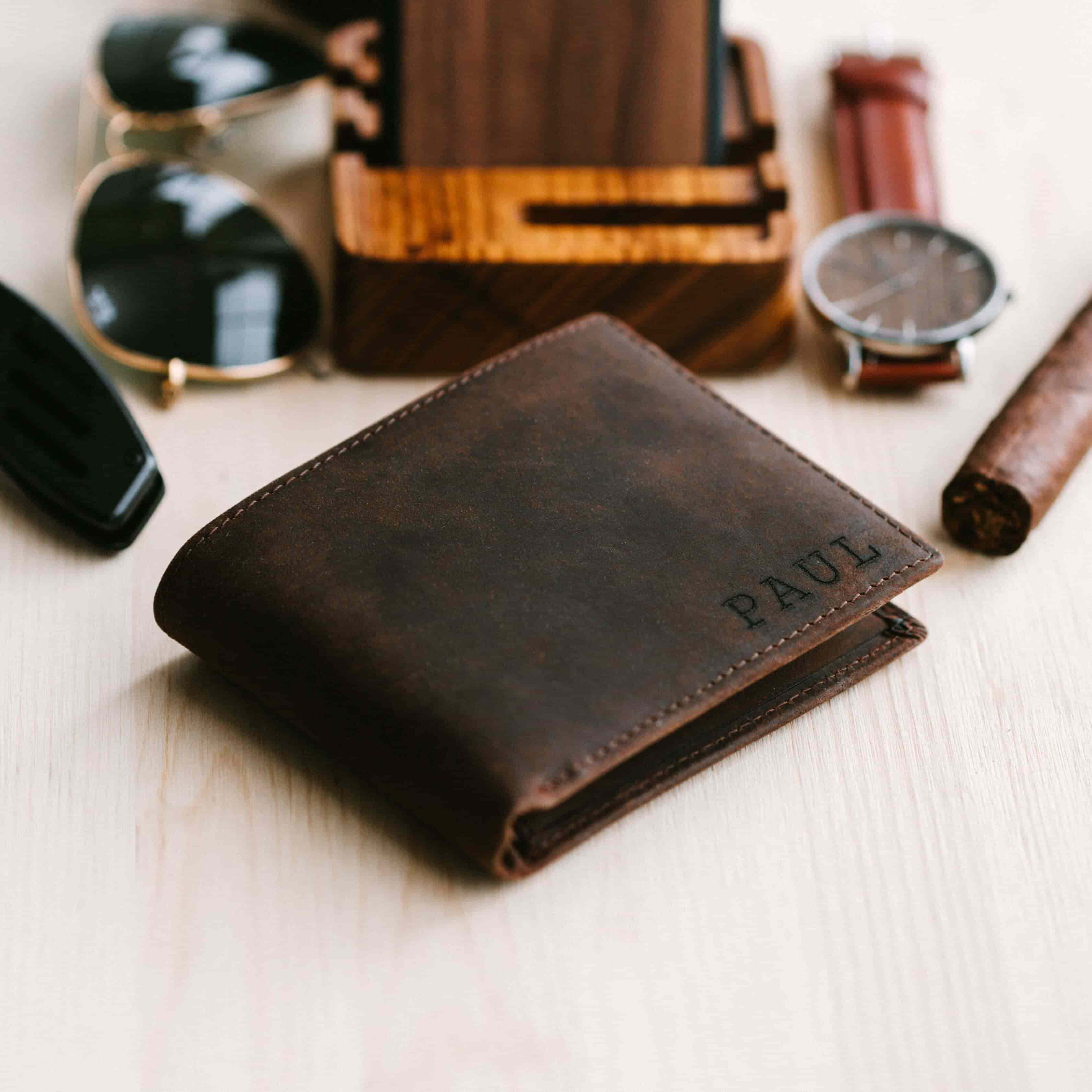 Male Plain Men Brown Leather Wallet at Rs 350 in Kolkata | ID: 26497729033